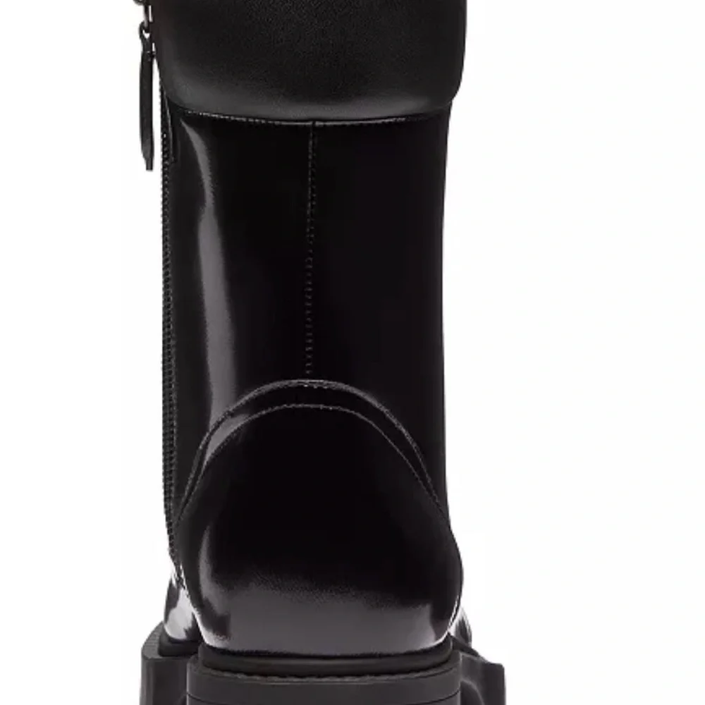 New COACH Women's Leighton Leather Booties 8.5